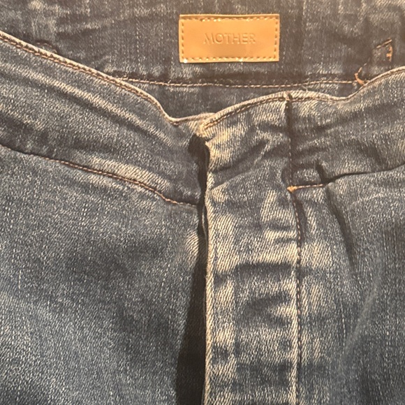 Mother Cinch Greaser Ankle Jeans in Dark & Stormy Night - Picture 9 of 12